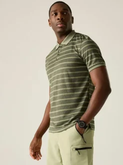 Functioneel poloshirt "Kildra" kaki