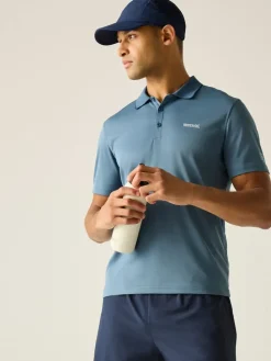 Functioneel poloshirt "Maverik V" blauw