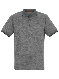 Functioneel poloshirt "Remex II" grijs