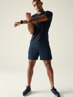 Functioneel shirt "Agile" donkerblauw