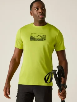 Functioneel shirt "Fingal" groen