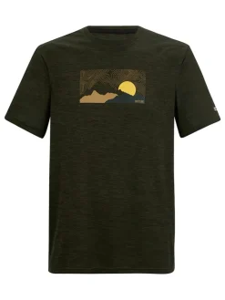 Functioneel shirt "Fingal" kaki