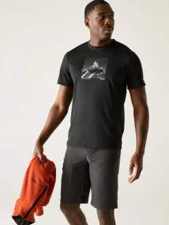 Functioneel shirt "Fingal" zwart