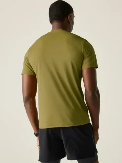 Functioneel shirt "Mindo" olijfgroen