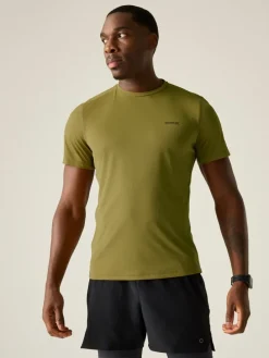 Functioneel shirt "Mindo" olijfgroen