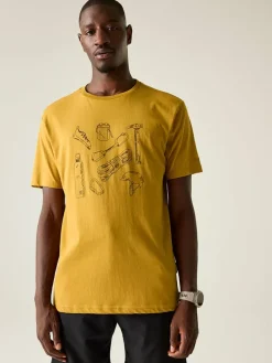 Functioneel shirt "Movement III" geel