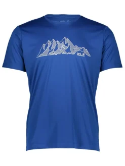 Functioneel shirt "Peak Graphic" blauw