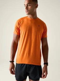 Functioneel shirt "Persist" oranje