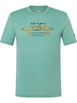 Functioneel shirt "River Pleasure" mintgroen