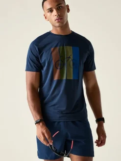 Functioneel shirt "Tech II" donkerblauw