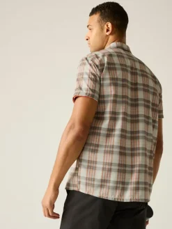 Functioneel shirt "Travel Light" beige