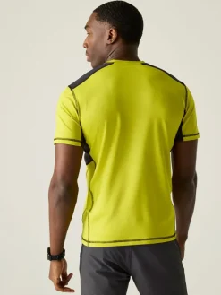 Functioneel shirt "Virda" geel