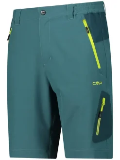 Functionele bermuda turquoise