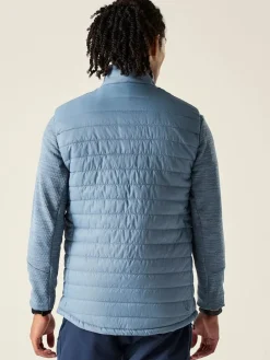 Functionele bodywarmer "Air Lite" blauwgrijs
