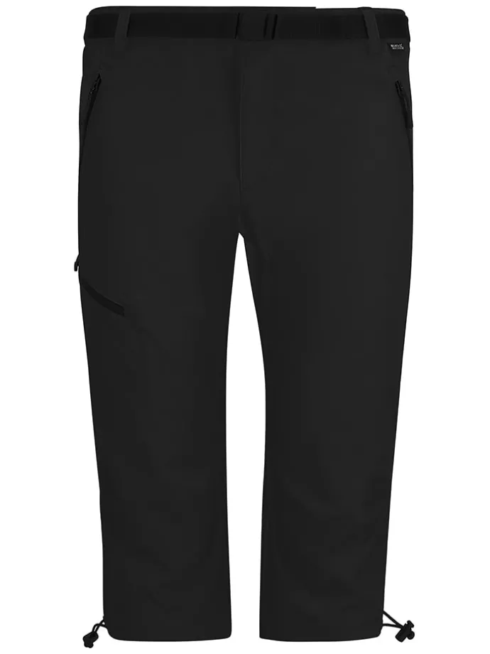 Functionele capribroek "Xert Stretch" zwart