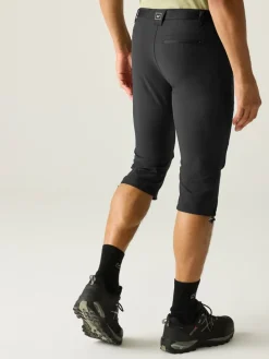Functionele capribroek "Xert Stretch" zwart