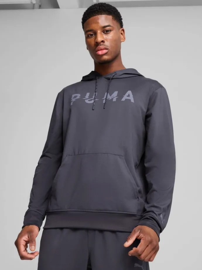 Functionele hoodie "Cloudspun" antraciet