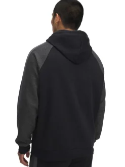 Functionele hoodie zwart/grijs