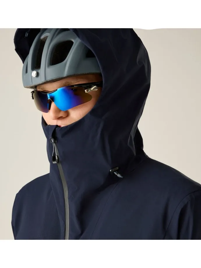Functionele jas "Apex 3" donkerblauw