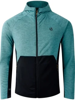 Functionele jas "Assimilate V" turquoise/zwart