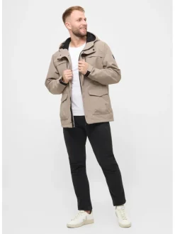 Functionele jas beige