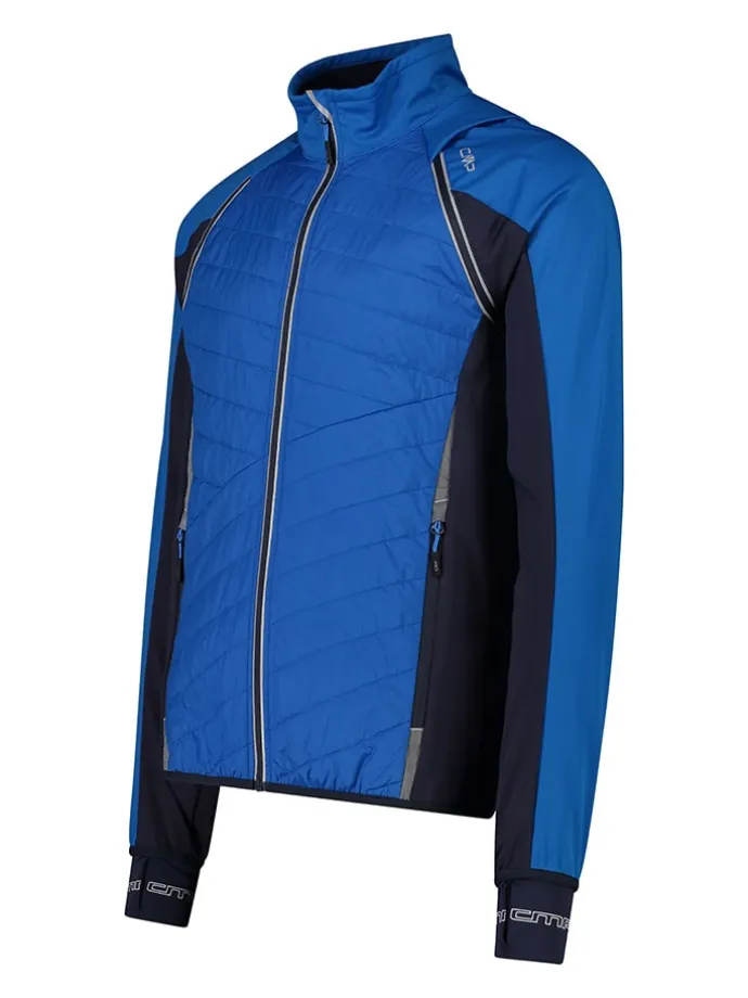 Functionele jas blauw/donkerblauw
