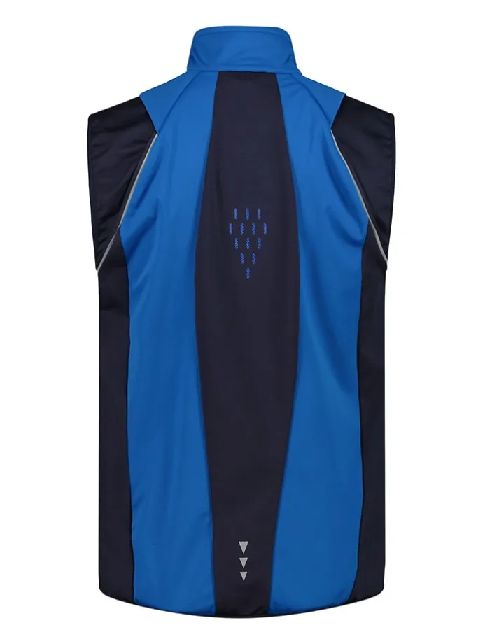 Functionele jas blauw/donkerblauw