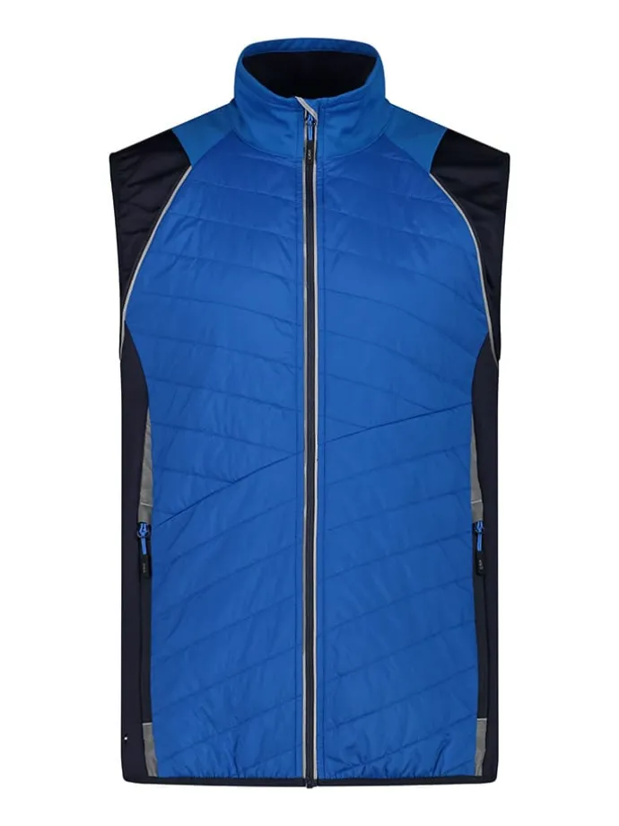 Functionele jas blauw/donkerblauw