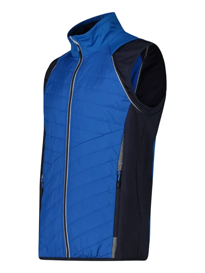 Functionele jas blauw/donkerblauw