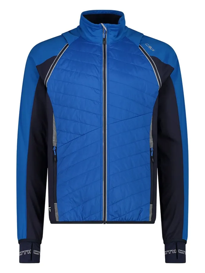 Functionele jas blauw/donkerblauw