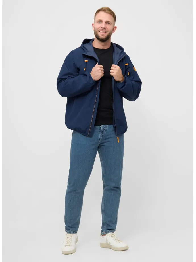 Functionele jas donkerblauw