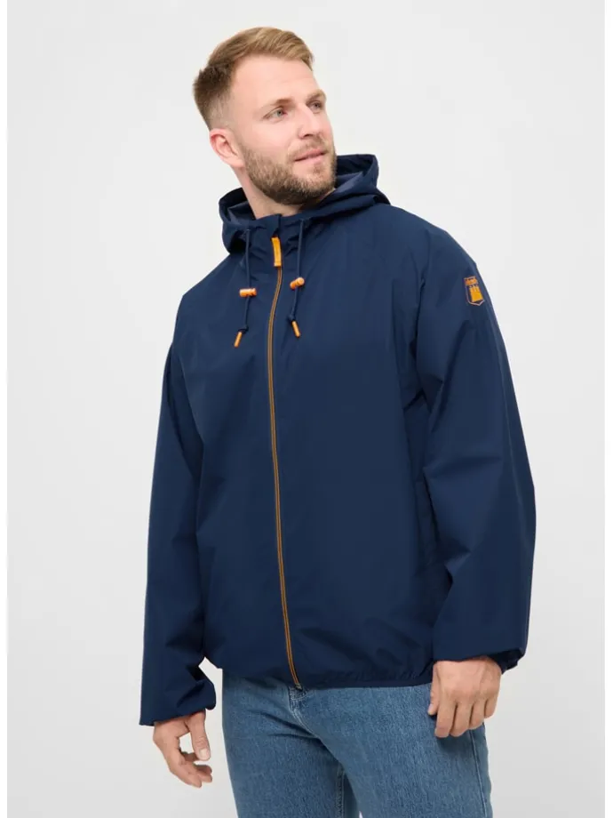 Functionele jas donkerblauw