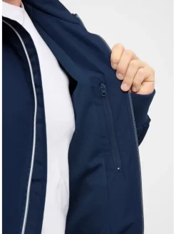 Functionele jas donkerblauw