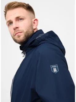 Functionele jas donkerblauw