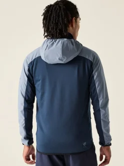 Functionele jas "Endurance" blauwgrijs/donkerblauw