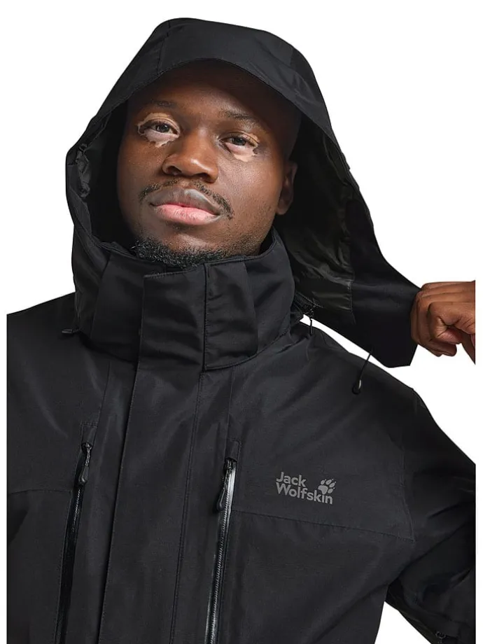 Functionele jas "Jasper" zwart