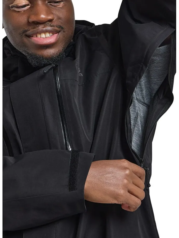 Functionele jas "Jasper" zwart