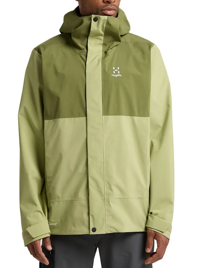 Functionele jas "Koyal Proof" groen/kaki