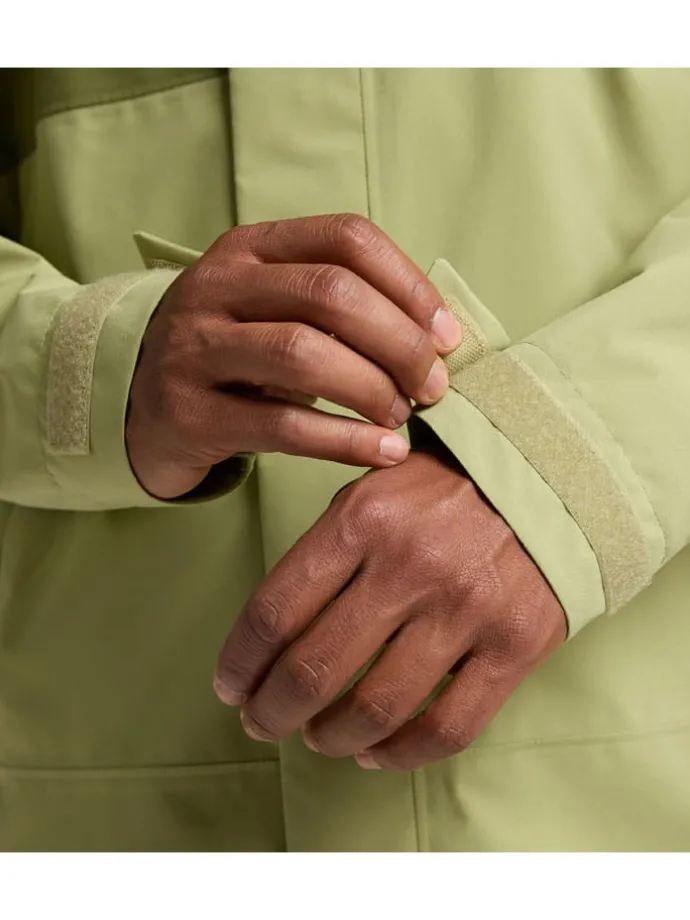 Functionele jas "Koyal Proof" groen/kaki