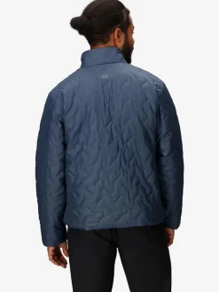 Functionele jas "MonoQuilt" donkerblauw