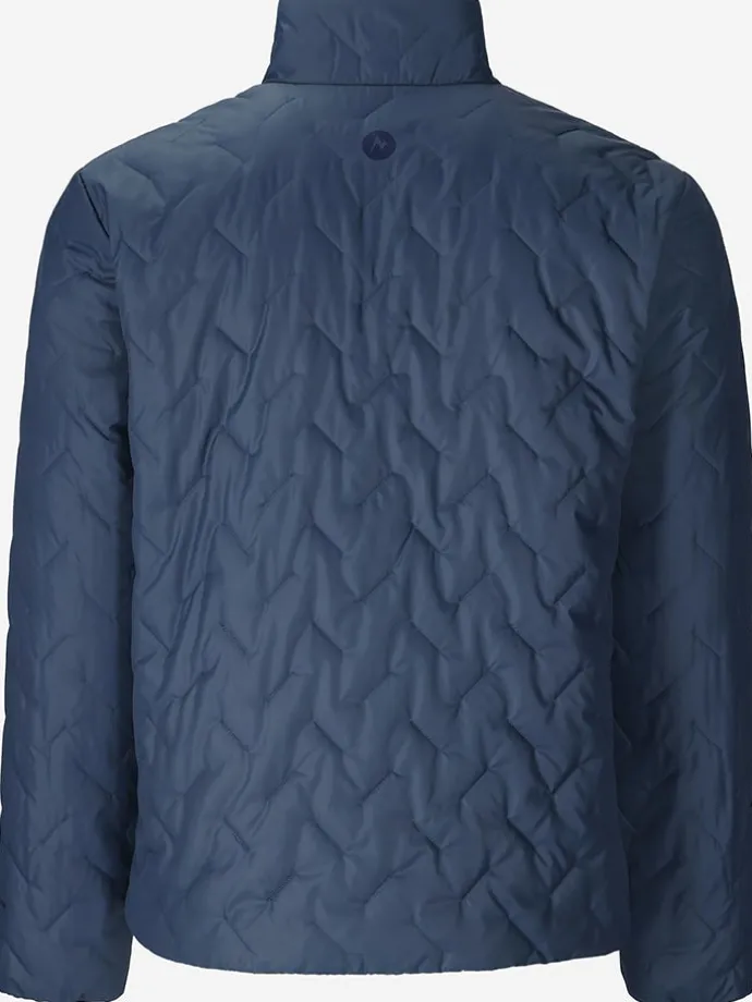 Functionele jas "MonoQuilt" donkerblauw