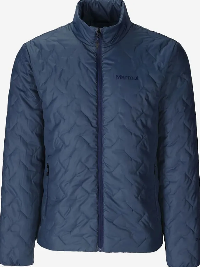 Functionele jas "MonoQuilt" donkerblauw
