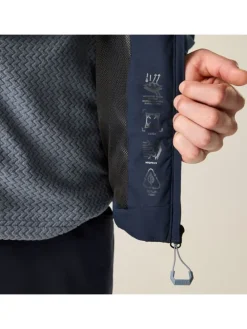Functionele jas "Switch Out III" donkerblauw