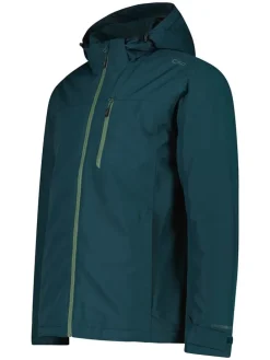 Functionele jas turquoise