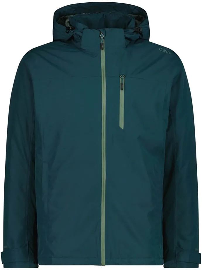 Functionele jas turquoise