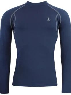 Functionele longsleeve "Canjoy" donkerblauw