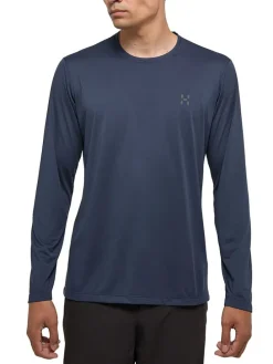 Functionele longsleeve donkerblauw