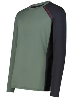 Functionele longsleeve groen