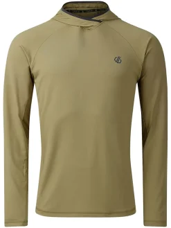 Functionele longsleeve "Sprint City" olijfgroen