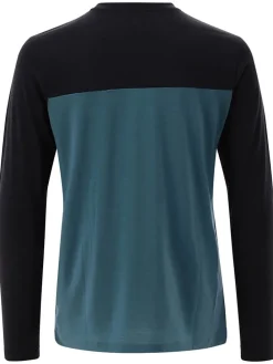 Functionele longsleeve turquoise